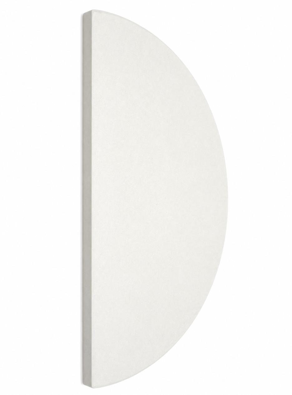 TunaBone Half moon pizza stone 170mm for Kamado 21inch