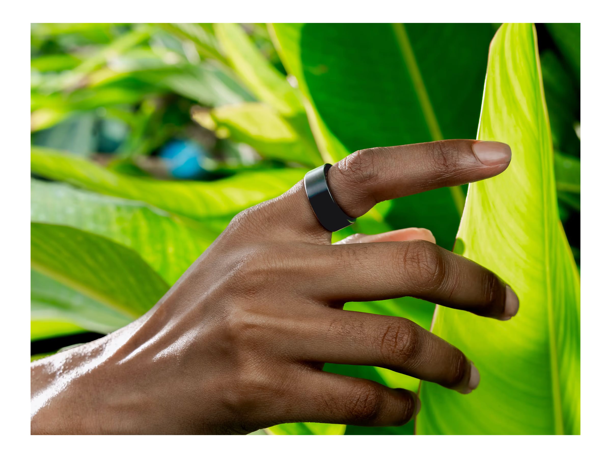Ultrahuman | Ring Air | Matte Grey | Size 8 | Smart Ring
