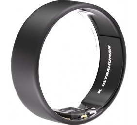 Ultrahuman | Ring Air | Matte Grey | Size 8 | Smart Ring