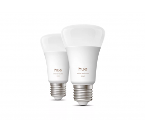 Philips Hue WCA 1100 A60 2P EU | E27 | 8.1 W | White and colour light | Bluetooth and Zigbee