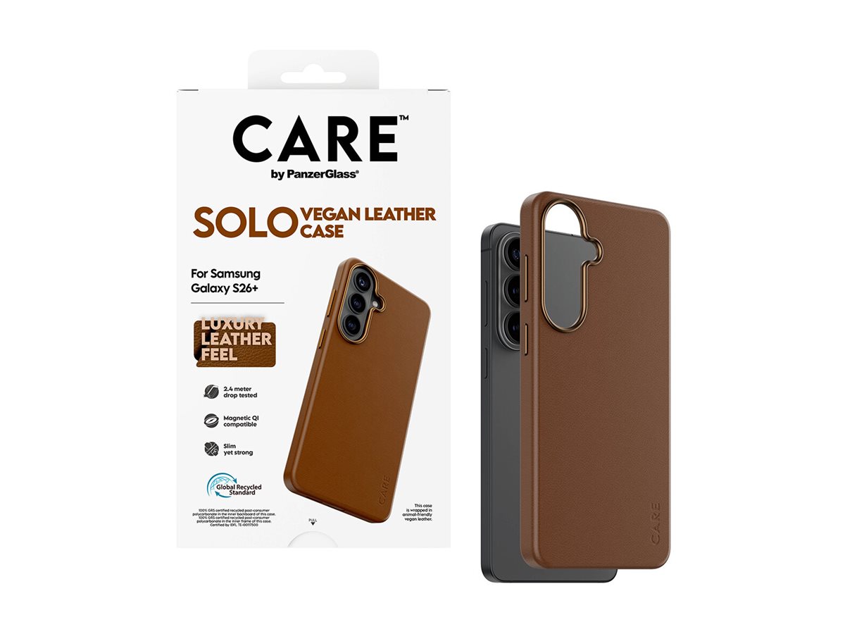 CARE by PanzerGlass Solo Case Brown Samsung New Galaxy S26 Plus | PanzerGlass