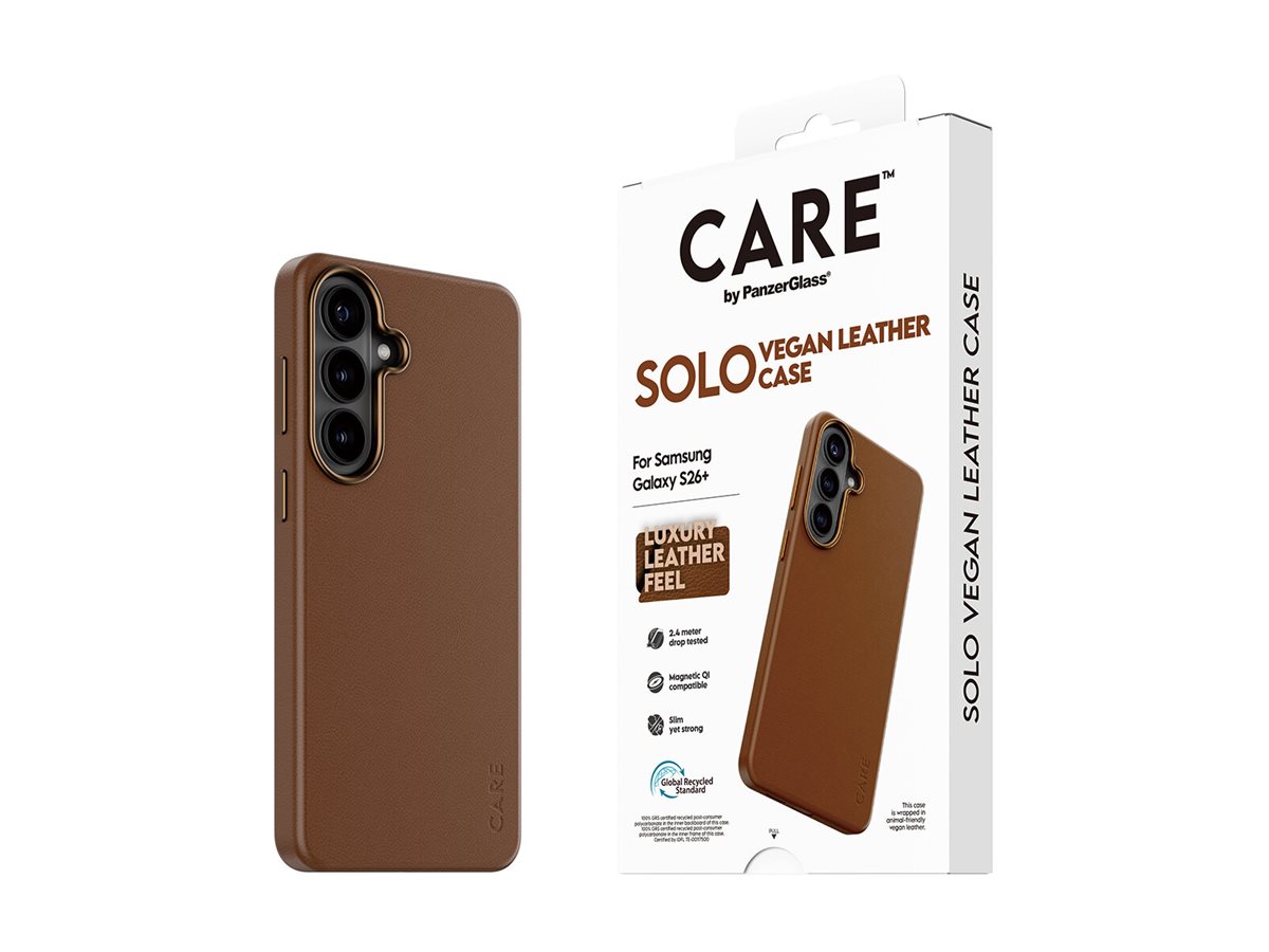 CARE by PanzerGlass Solo Case Brown Samsung New Galaxy S26 Plus | PanzerGlass