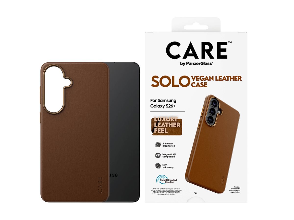 CARE by PanzerGlass Solo Case Brown Samsung New Galaxy S26 Plus | PanzerGlass
