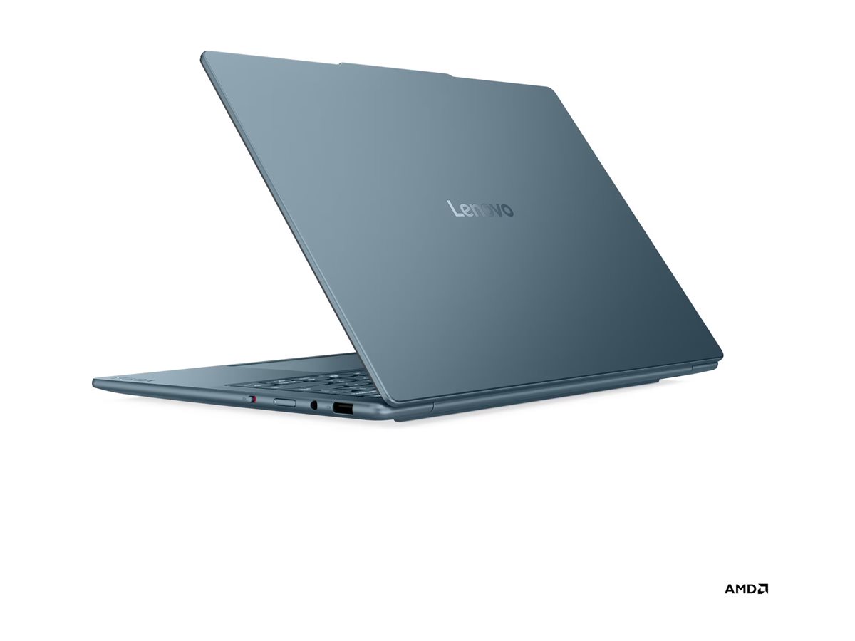 Lenovo- Yoga Slim 7 14AKP10 AMD | Tidal Teal | 14 " | OLED | WUXGA | 1920 x 1200 pixels | Glossy | AMD Ryzen AI 5 | 330 | 16 GB | Soldered LPDDR5X | Solid-state drive capacity 512 GB | AMD Radeon 820M Graphics | Windows 11 Home | 802.11be | Bluetooth vers