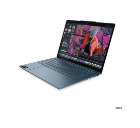 Lenovo- Yoga Slim 7 14AKP10 AMD | Tidal Teal | 14 " | OLED | WUXGA | 1920 x 1200 pixels | Glossy | AMD Ryzen AI 5 | 330 | 16 GB | Soldered LPDDR5X | Solid-state drive capacity 512 GB | AMD Radeon 820M Graphics | Windows 11 Home | 802.11be | Bluetooth vers