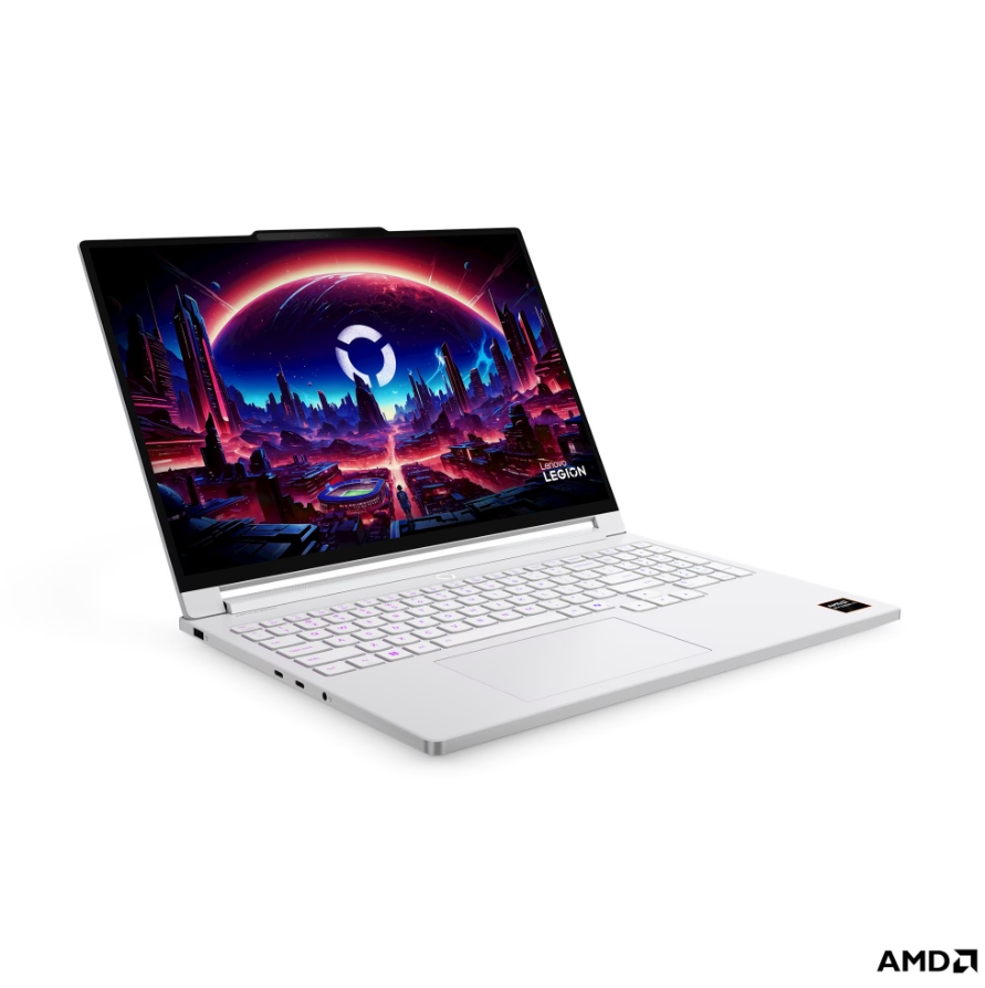 Lenovo- Legion 7 16AGP11 AMD | Glacier White | 16 " | OLED | WQXGA | 2560 x 1600 pixels | Glossy | AMD Ryzen AI 9 | HX 470 | 32 GB | Soldered LPDDR5X | Solid-state drive capacity 1000 GB | NVIDIA GeForce RTX 5070 | GDDR7 | 12 GB | Windows 11 Home | 802.11