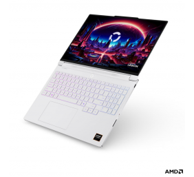Lenovo- Legion 7 16AGP11 AMD | Glacier White | 16 " | OLED | WQXGA | 2560 x 1600 pixels | Glossy | AMD Ryzen AI 9 | HX 470 | 32 GB | Soldered LPDDR5X | Solid-state drive capacity 1000 GB | NVIDIA GeForce RTX 5070 | GDDR7 | 12 GB | Windows 11 Home | 802.11