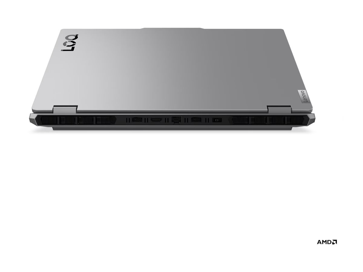 Lenovo- LOQ 15AHP10 AMD | Luna Grey | 15.6 " | IPS | FHD | 1920 x 1080 pixels | Anti-glare | AMD Ryzen 7 | 250 | 16 GB | SODIMM DDR5 | Solid-state drive capacity 512 GB | NVIDIA GeForce RTX 5060 | GDDR7 | 8 GB | Windows 11 Home | 802.11ax | Bluetooth vers