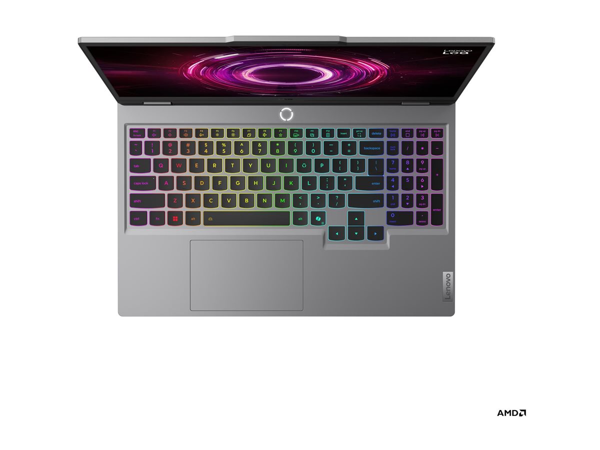 Lenovo- LOQ 15AHP10 AMD | Luna Grey | 15.6 " | IPS | FHD | 1920 x 1080 pixels | Anti-glare | AMD Ryzen 7 | 250 | 16 GB | SODIMM DDR5 | Solid-state drive capacity 512 GB | NVIDIA GeForce RTX 5060 | GDDR7 | 8 GB | Windows 11 Home | 802.11ax | Bluetooth vers