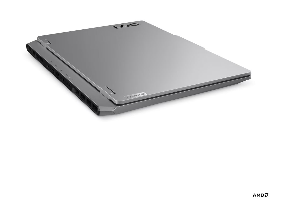 Lenovo- LOQ 15AHP10 AMD | Luna Grey | 15.6 " | IPS | FHD | 1920 x 1080 pixels | Anti-glare | AMD Ryzen 7 | 250 | 16 GB | SODIMM DDR5 | Solid-state drive capacity 512 GB | NVIDIA GeForce RTX 5060 | GDDR7 | 8 GB | Windows 11 Home | 802.11ax | Bluetooth vers