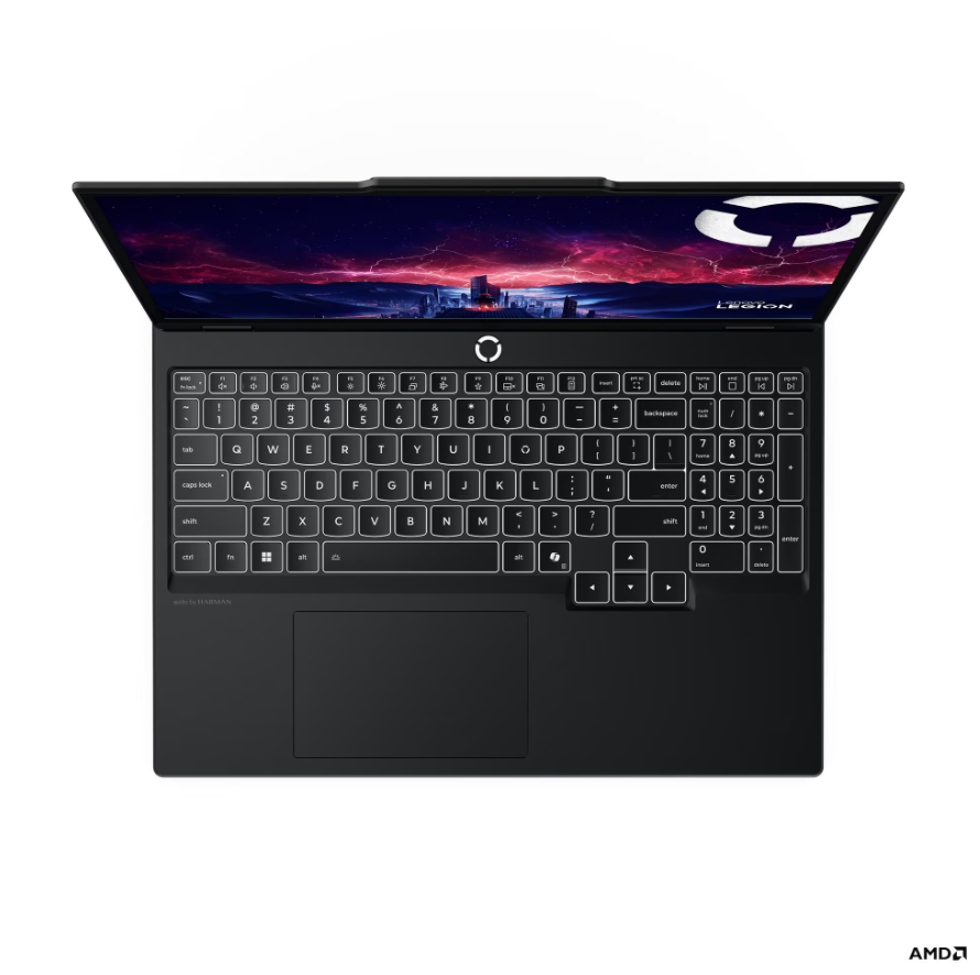 Lenovo- Legion 5 15AHP10 AMD | Eclipse Black | 15.1 " | OLED | WQXGA | 2560 x 1600 pixels | Glossy | AMD Ryzen 7 | 260 | 16 GB | SODIMM DDR5 | Solid-state drive capacity 1000 GB | NVIDIA GeForce RTX 5060 | GDDR7 | 8 GB | Windows 11 Home | 802.11be | Bluet