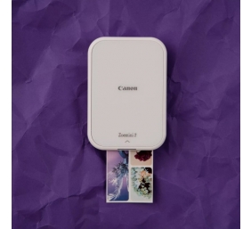 Canon Zoemini 2 Mobilus nuotraukų spausdintuvas spalvotas ZINK 2x 3'', Bluetooth, Balta