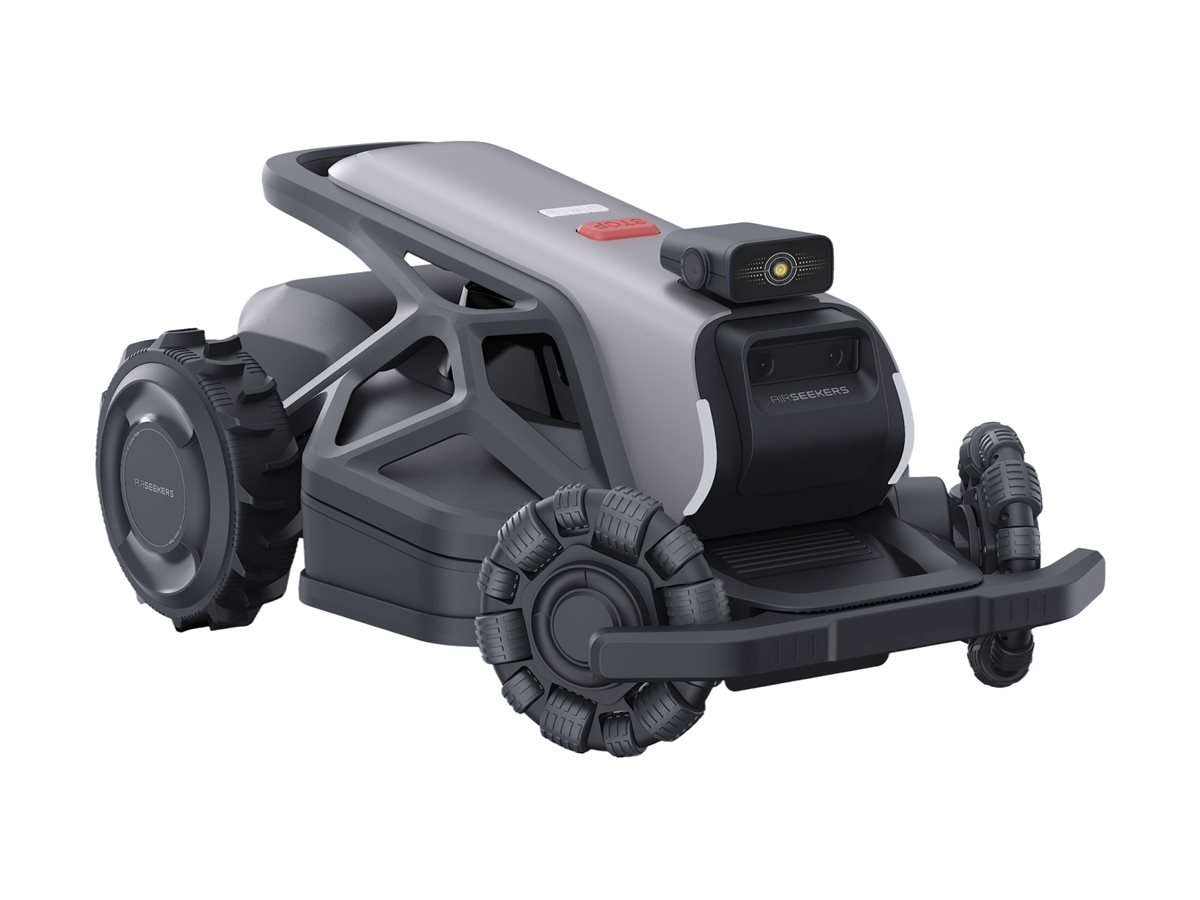 AIRSEEKERS LIMITED | Tron 300° AI Vision Mulching Mower, 2400m², Ai Vision + NRTK | 15 Ah