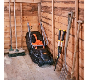 BLACK & DECKER BEMW351-QS Electric Lawn Mower, 1000 W, 32 cm
