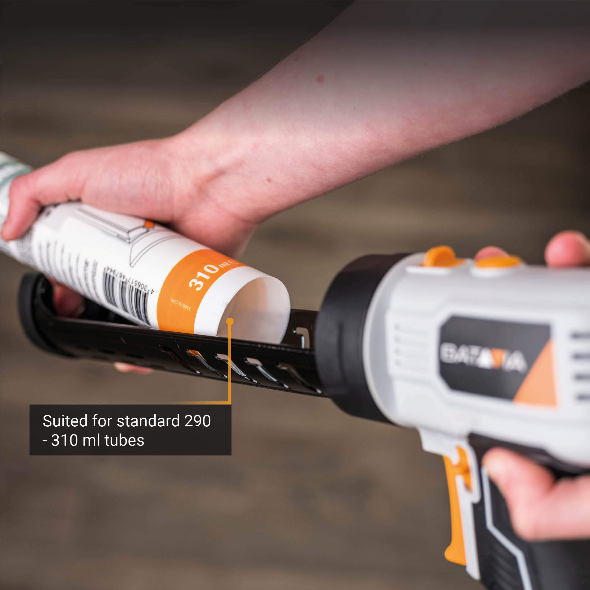Batavia B.V. Maxxpush caulking gun with LED