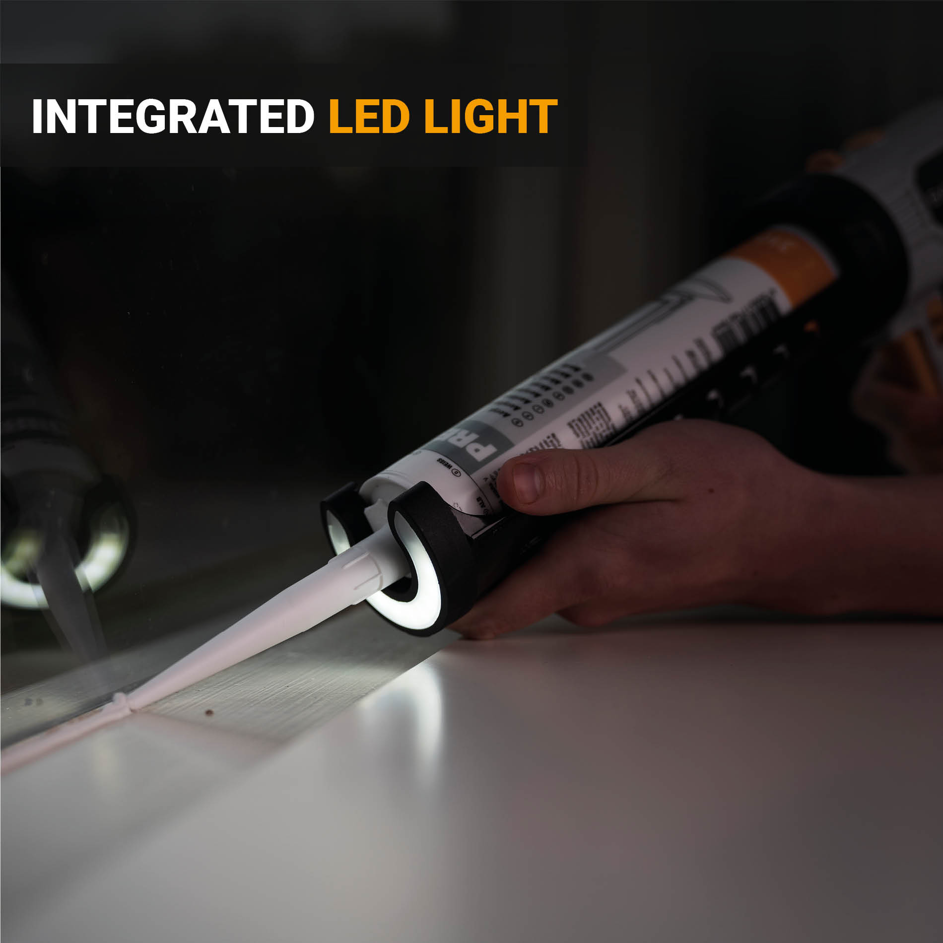 Batavia B.V. Maxxpush caulking gun with LED