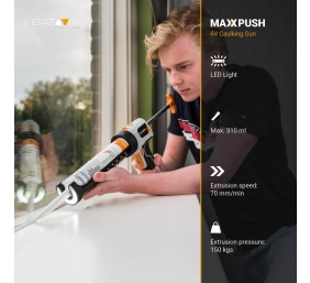 Batavia B.V. Maxxpush caulking gun with LED
