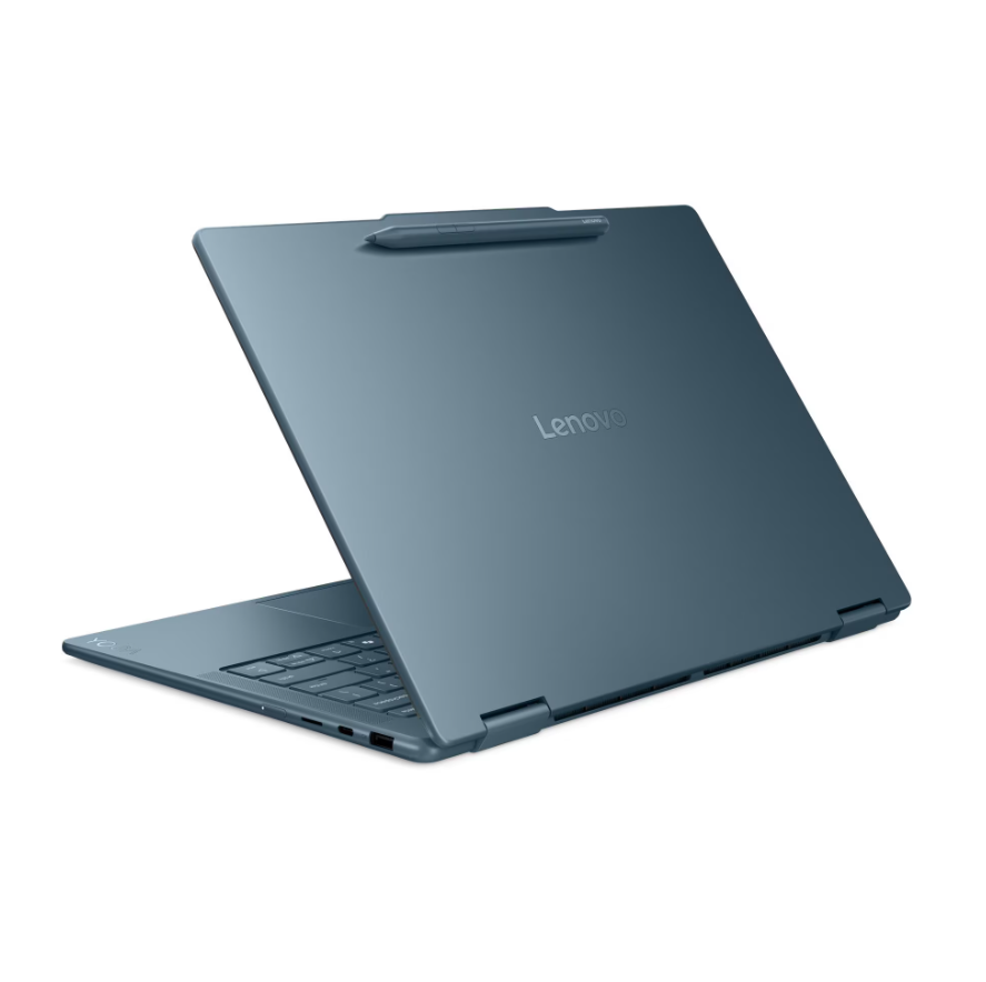 Lenovo- Yoga 7 2-in-1 14AKP10 AMD | Tidal Teal | 14 " | OLED | WUXGA | 1920 x 1200 pixels | AMD Ryzen AI 7 | 350 | 16 GB | Soldered LPDDR5 | Solid-state drive capacity 512 GB | AMD Radeon 860M Graphics | Windows 11 Home | 802.11be | Bluetooth version 5.4 