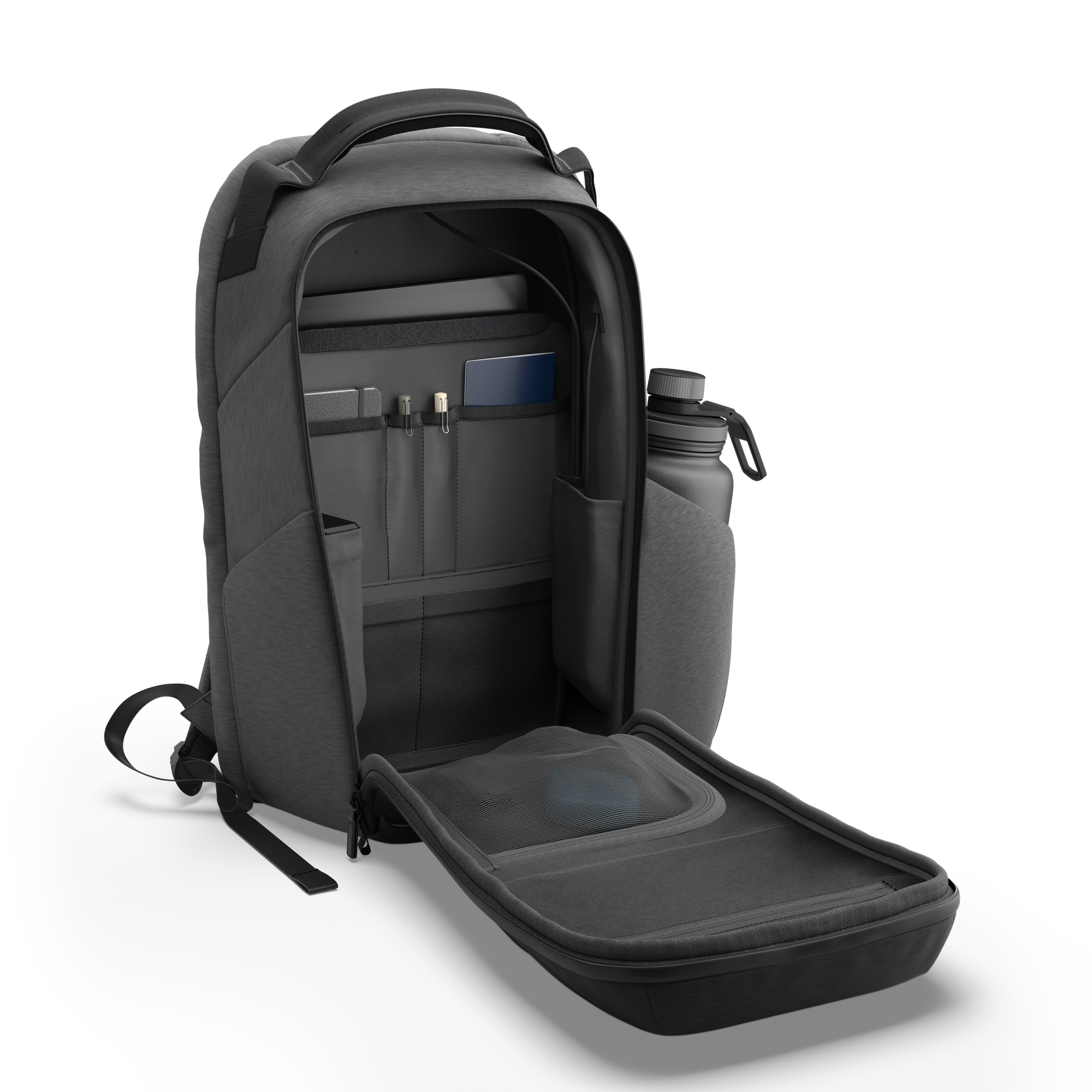Lenovo ThinkPad 16" Click-Go Backpack, Aura Edition | Fits up to size 16 " | Backpack | Black/Dark Grey