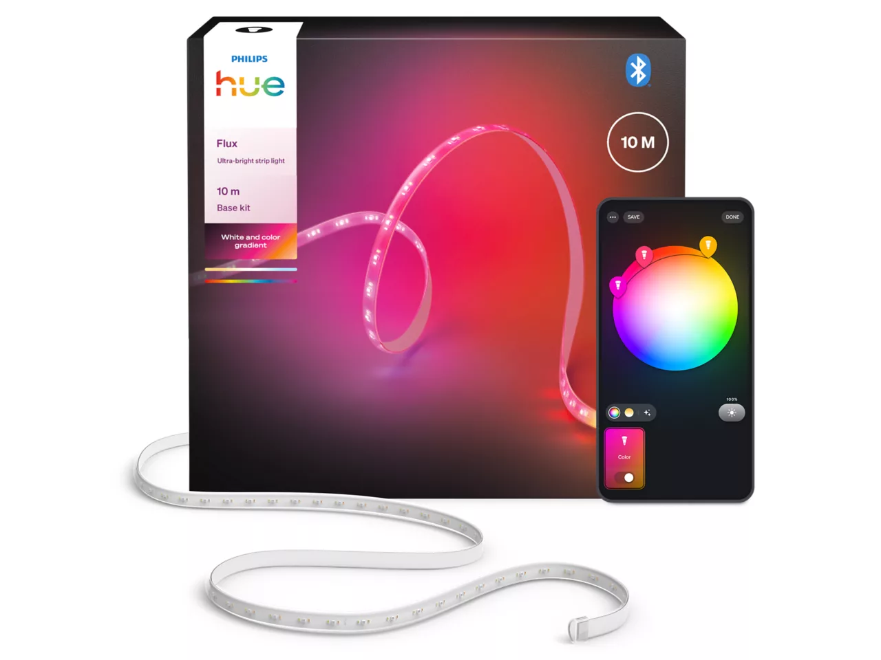 Philips Hue Flux ultra-bright LED light strip 10 m | 29 W