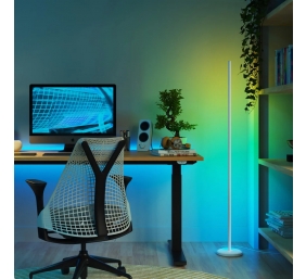 Nanoleaf Floor Lamp Smart Matter WiFi 1700Lm RGBW, White | 22 W | 16M+ colours