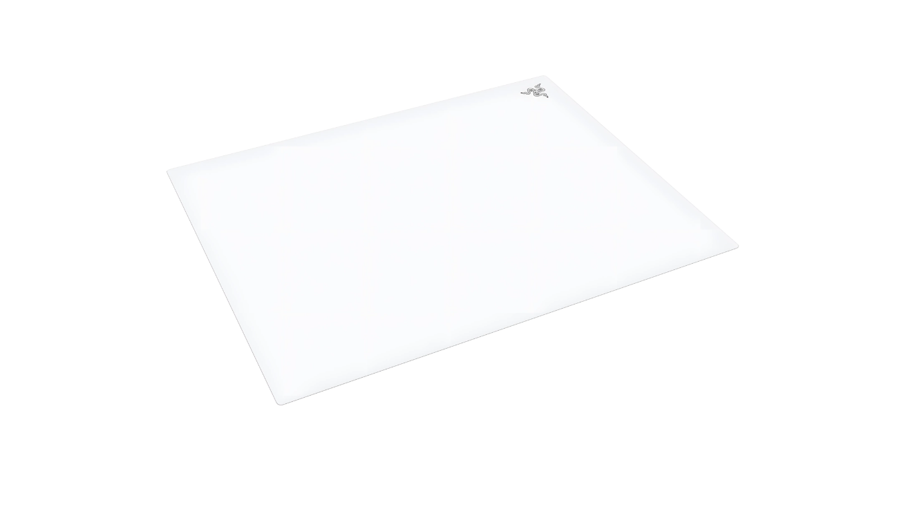 Razer Atlas Pro Ultra-Thin Glass Gaming Mouse Mat | White