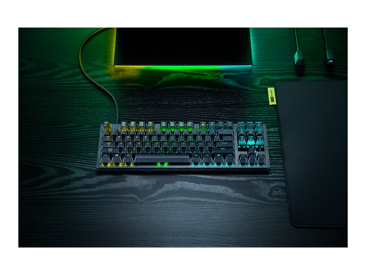 Razer Huntsman V3 Tenkeyless 8KHz | Gaming keyboard | Wired | US | Razer Analog Optical Switch Gen-2 | Black