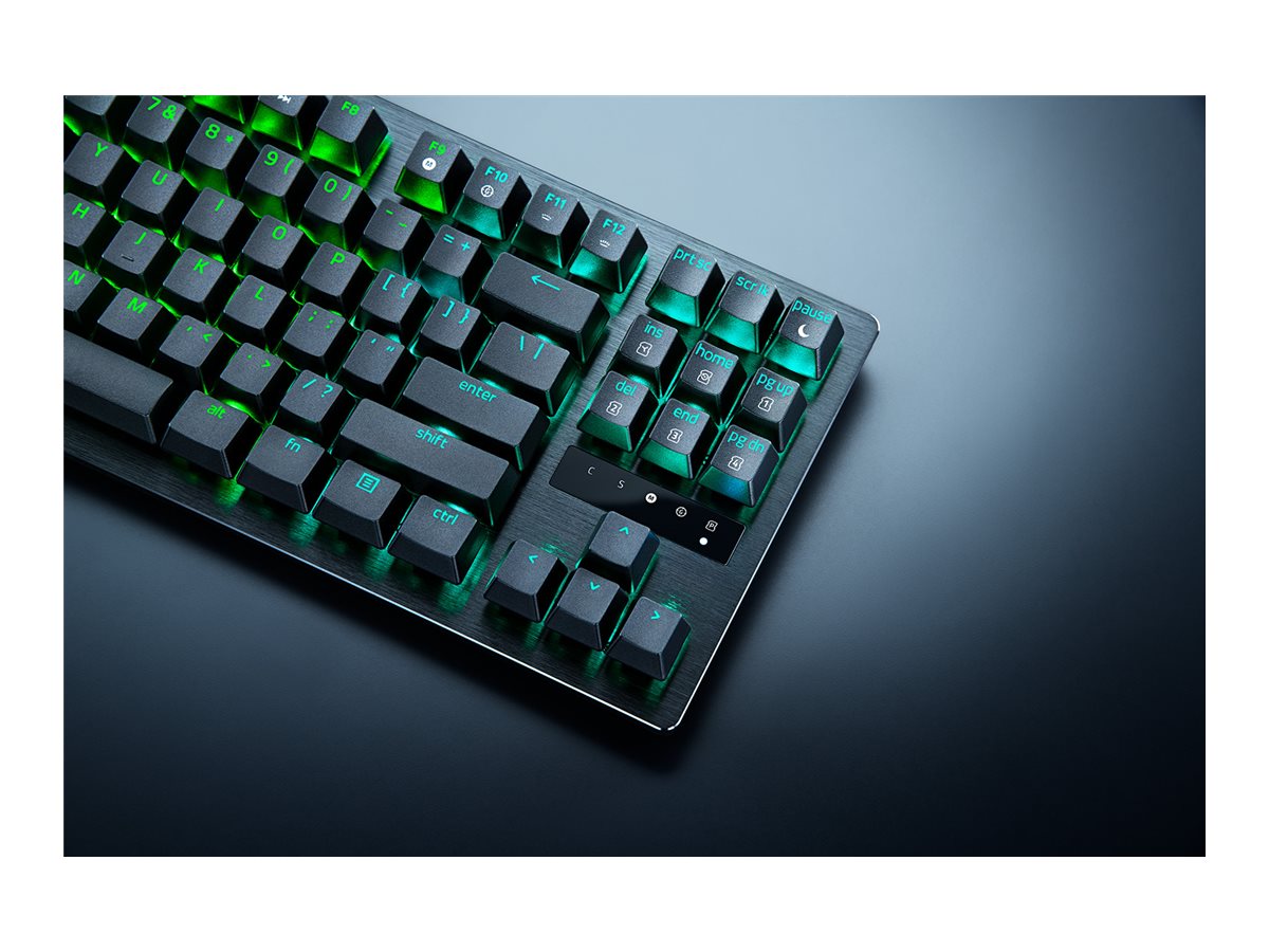 Razer Huntsman V3 Tenkeyless 8KHz | Gaming keyboard | Wired | US | Razer Analog Optical Switch Gen-2 | Black