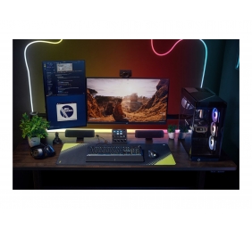 CORSAIR SKIFF 100 Wired RGB Membrane Gaming Keyboard, 10-Zoned RGB LED | Corsair