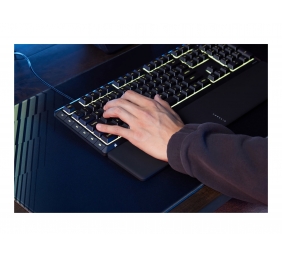 CORSAIR SKIFF 100 PLUS Wired RGB Membrane Gaming Keyboard, 10-Zoned RGB LED | Corsair