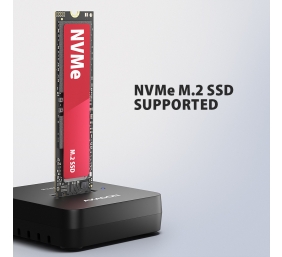 AXAGON | USB-C 10Gbps docking station for M.2 NVMe SSD | ADSA-M2C11L