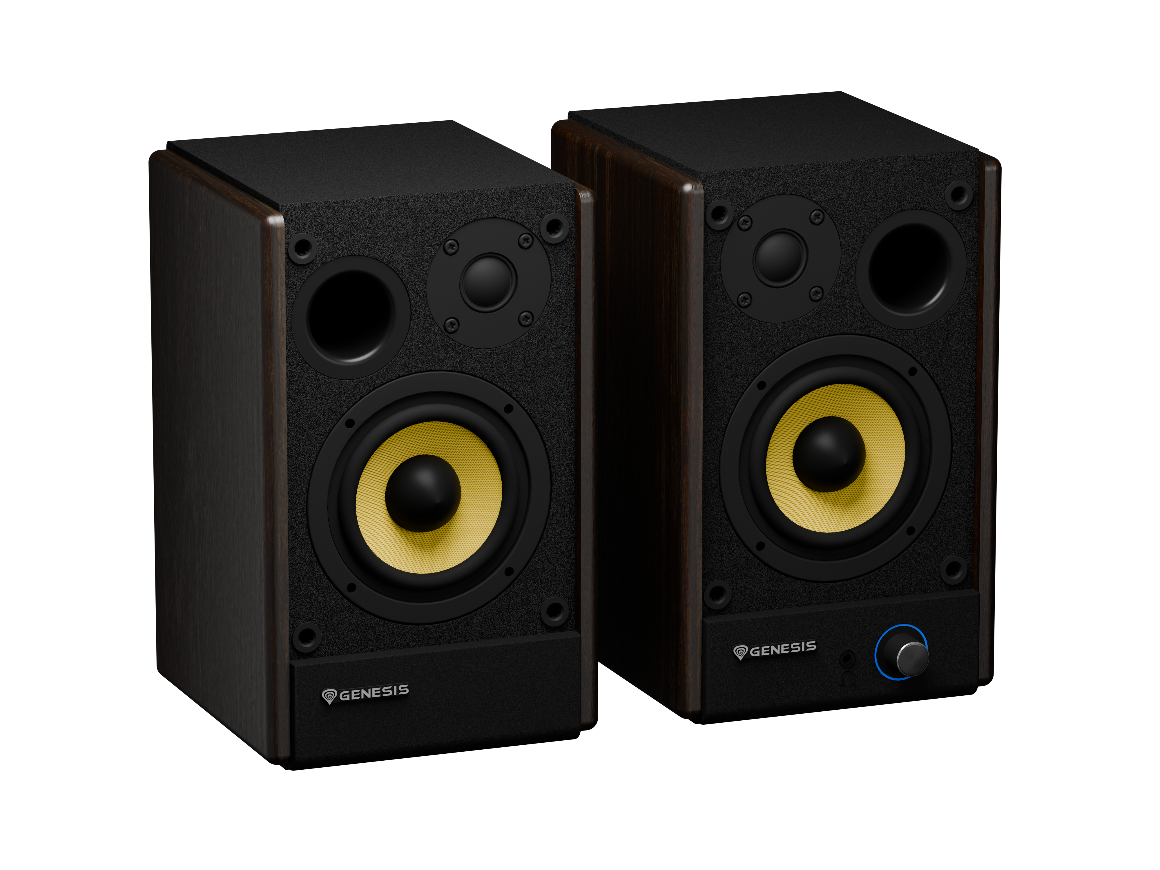 Genesis 2.0 Speakers | Arsen 402BT | 60 W | Bluetooth | Wireless connection | Brown