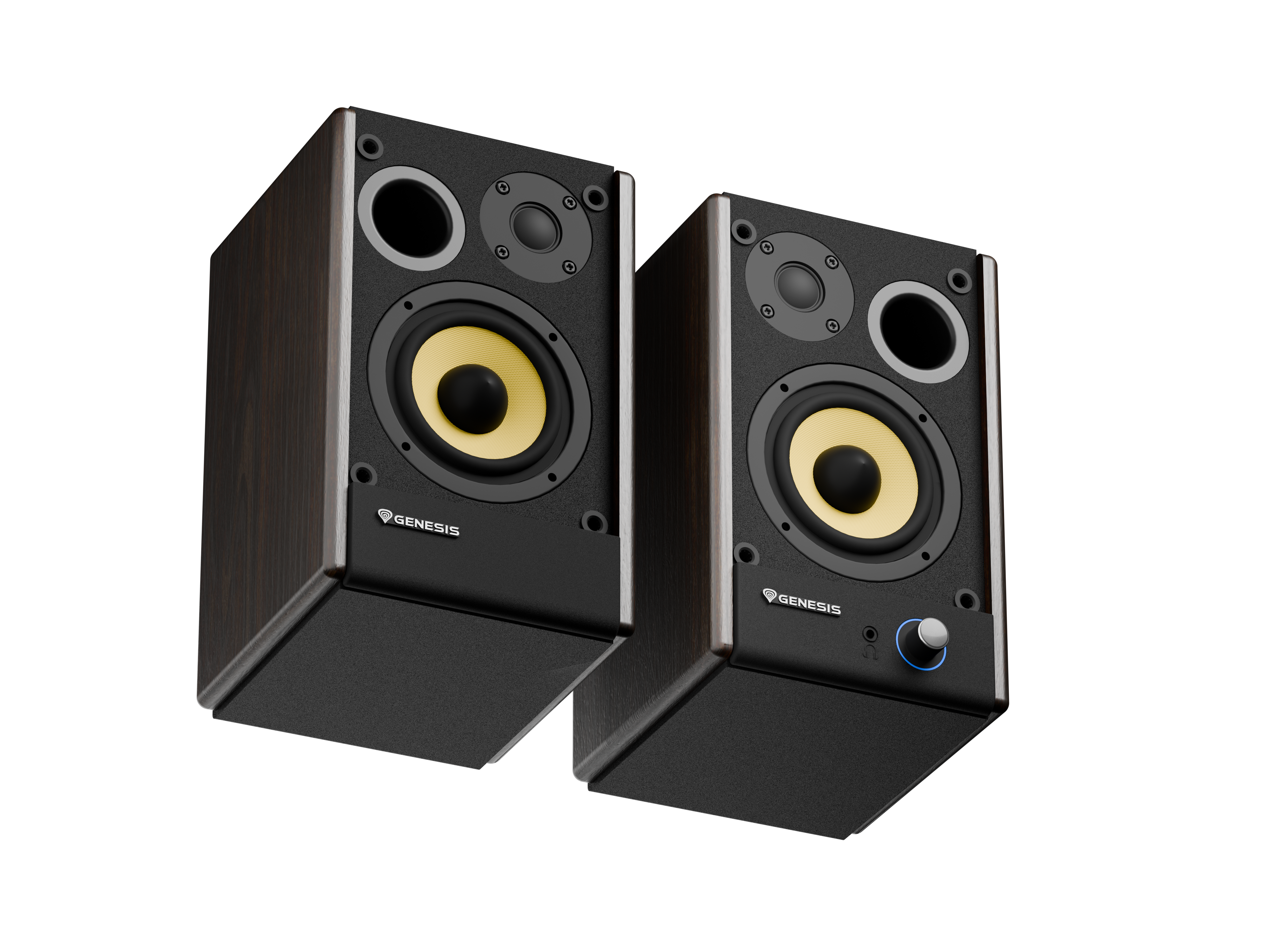 Genesis 2.0 Speakers | Arsen 402BT | 60 W | Bluetooth | Wireless connection | Brown