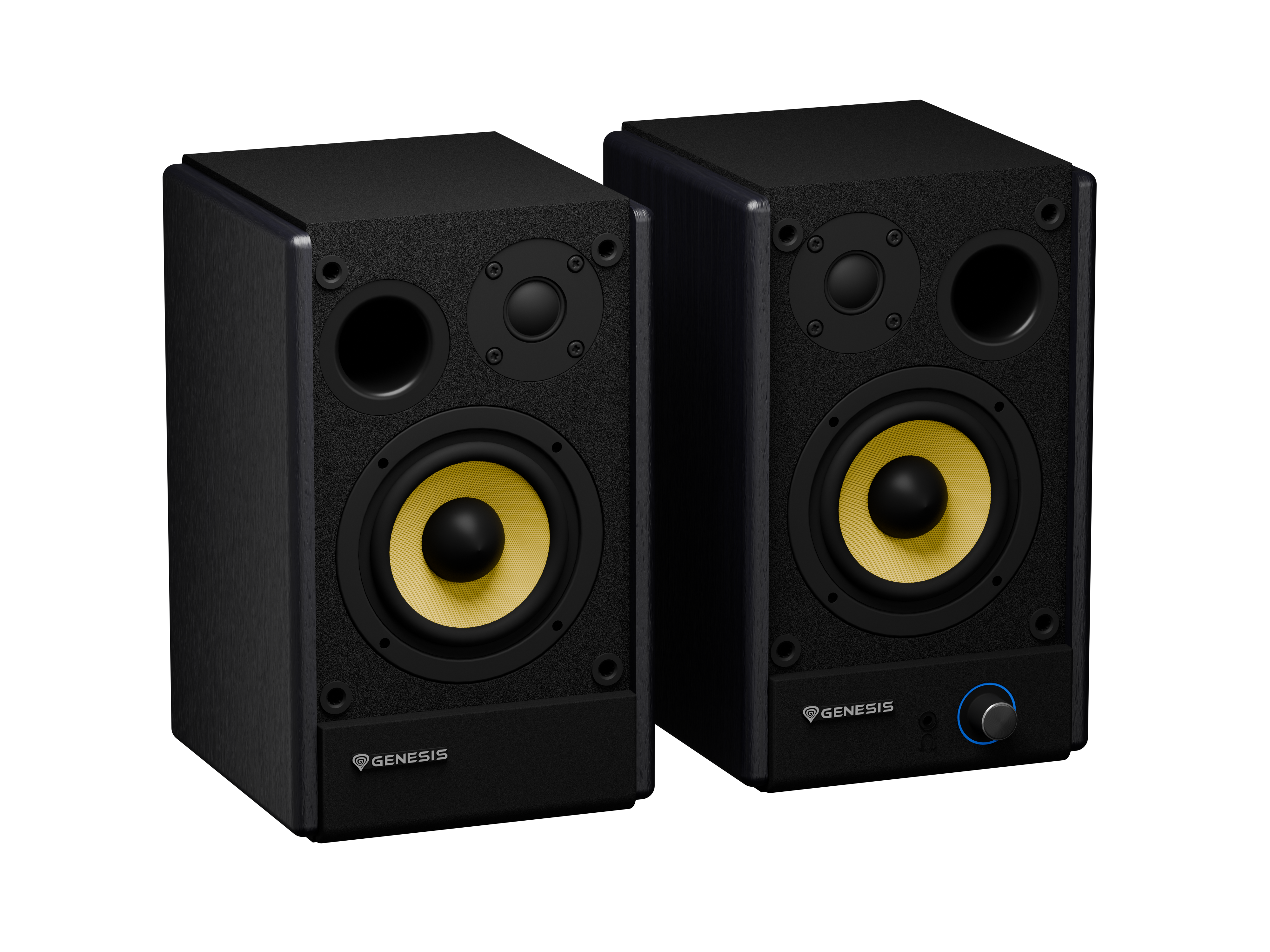 Genesis 2.0 Speakers | Arsen 402BT | 60 W | Bluetooth | Wireless connection | Black