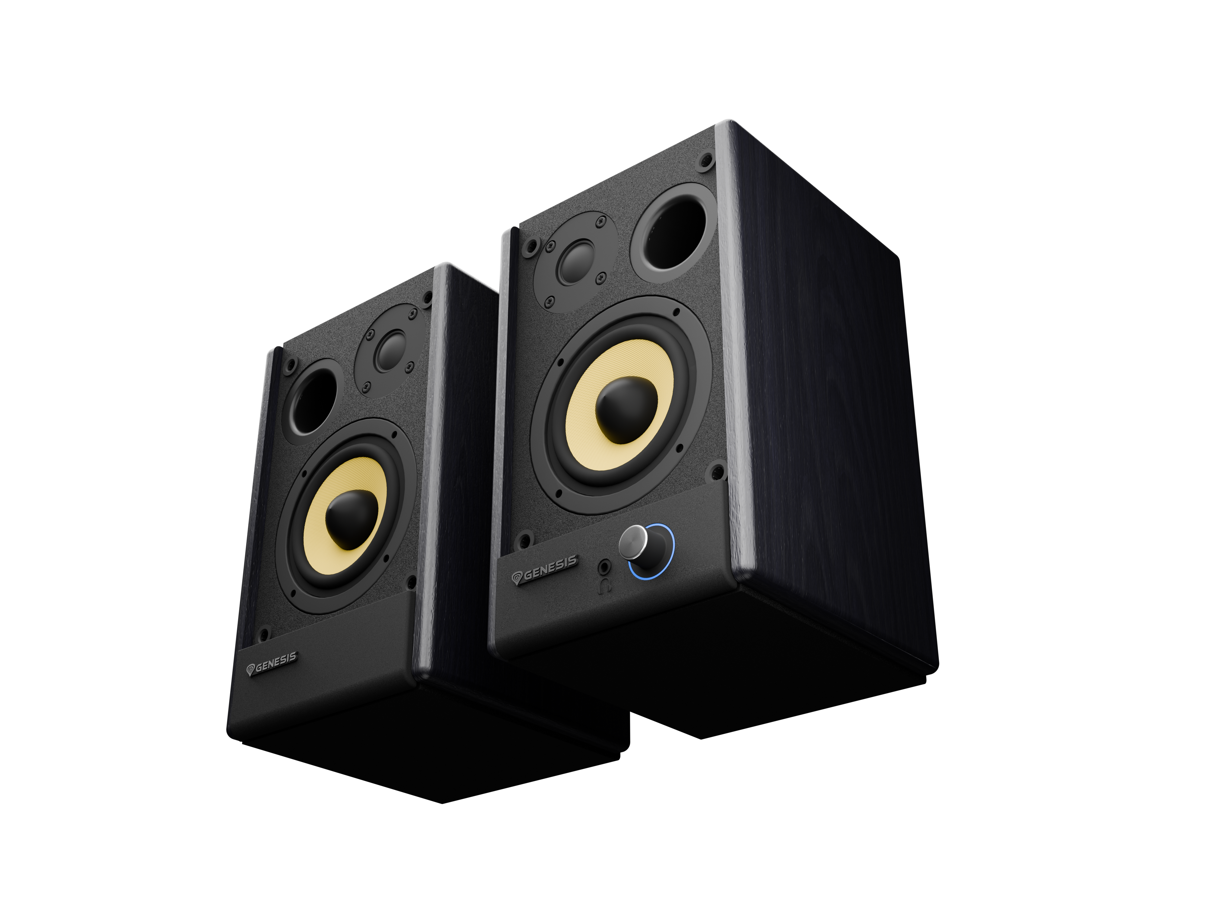 Genesis 2.0 Speakers | Arsen 402BT | 60 W | Bluetooth | Wireless connection | Black