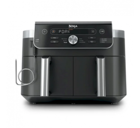 Ninja Dual Zone XL DZ950EU Karšto oro gruzdintuvė 9.5 L 2470 W, Juoda/Pilka