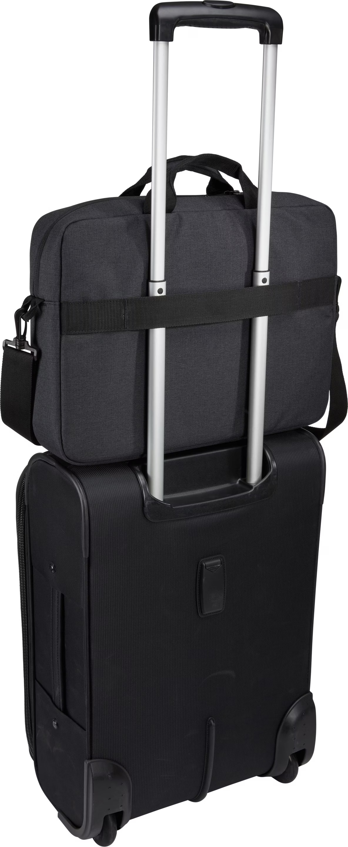 Case Logic | Huxton | Fits up to size 16 " | Laptop attaché | Shoulder strap | Black