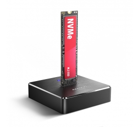 AXAGON | USB-C 10Gbps docking station for M.2 NVMe/SATA SSD | ADSA-M2C11