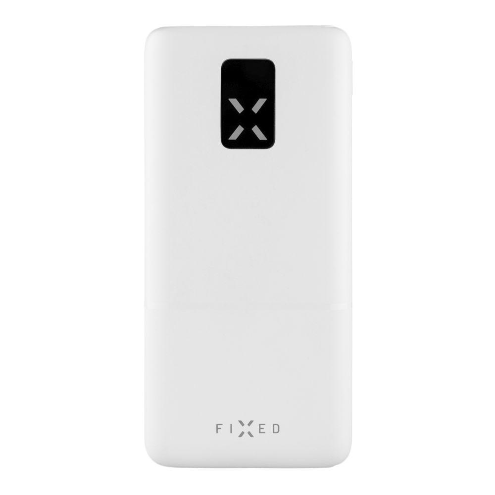 Fixed Power bank Zen 20 with LCD display and PD 20W output | FIXZEN-20-WH | 20000 mAh | White