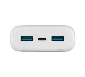 Fixed Power bank Zen 20 with LCD display and PD 20W output | FIXZEN-20-WH | 20000 mAh | White