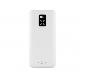 Fixed Power bank Zen 20 with LCD display and PD 20W output | FIXZEN-20-WH | 20000 mAh | White