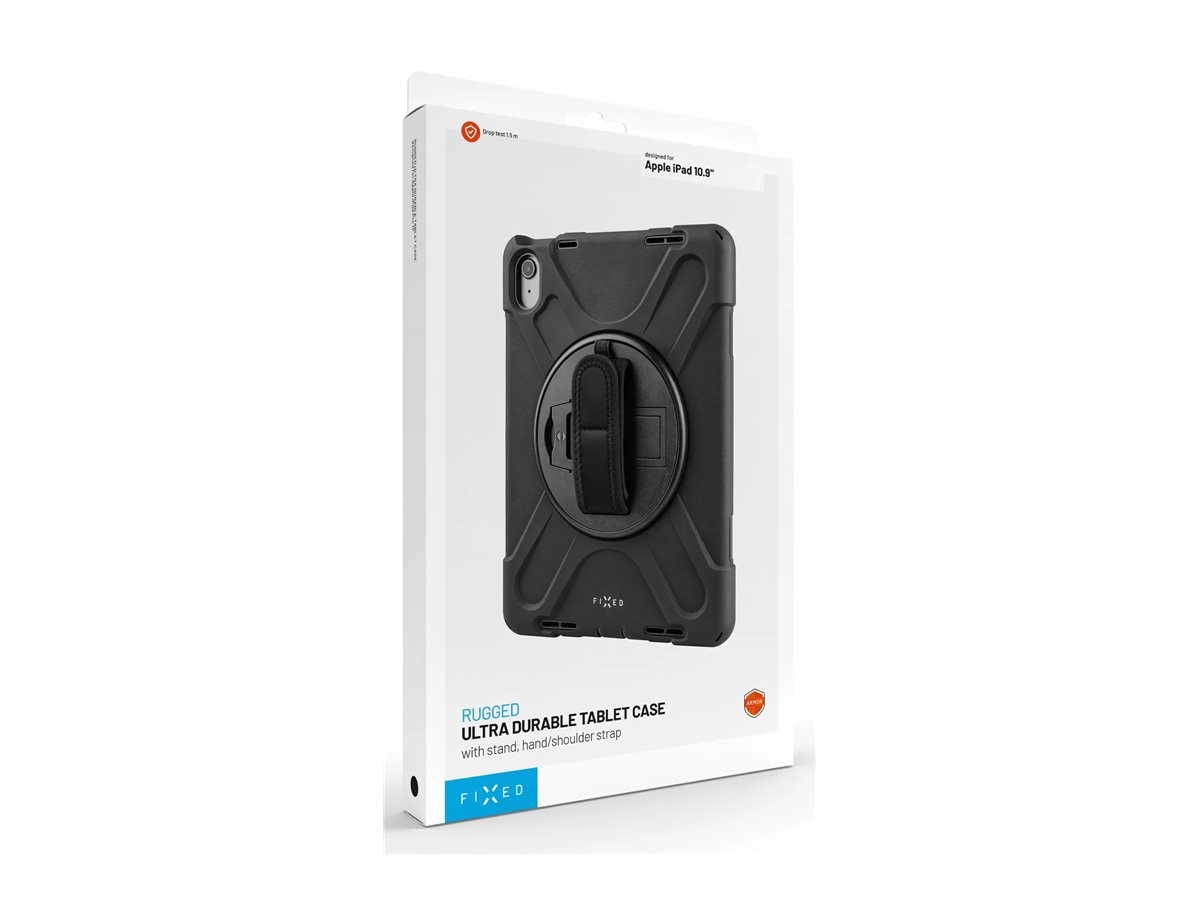 Fixed Rugged Tab Case | Apple | iPAD 10.9"/11" | Silicone/Polycarbonate | Black
