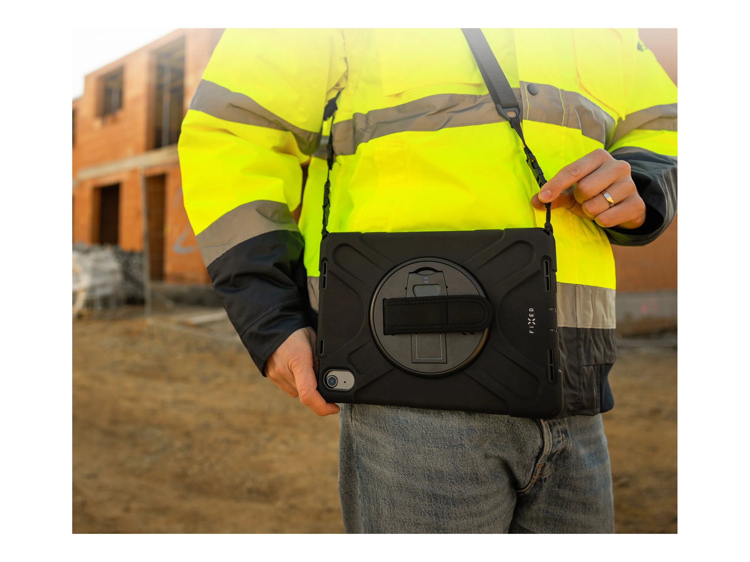 Fixed Rugged Tab Case | Apple | iPAD 10.9"/11" | Silicone/Polycarbonate | Black