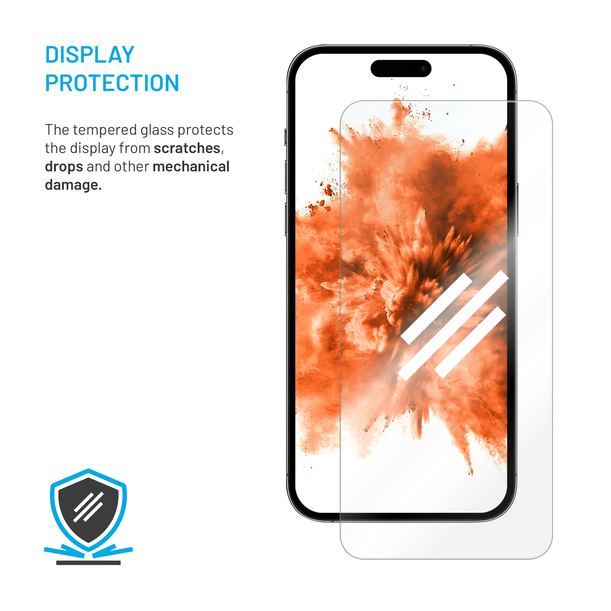 Fixed Screen protector | Apple | iPhone 18 Pro Max/17 Pro Max | Tempered Glass | Clear