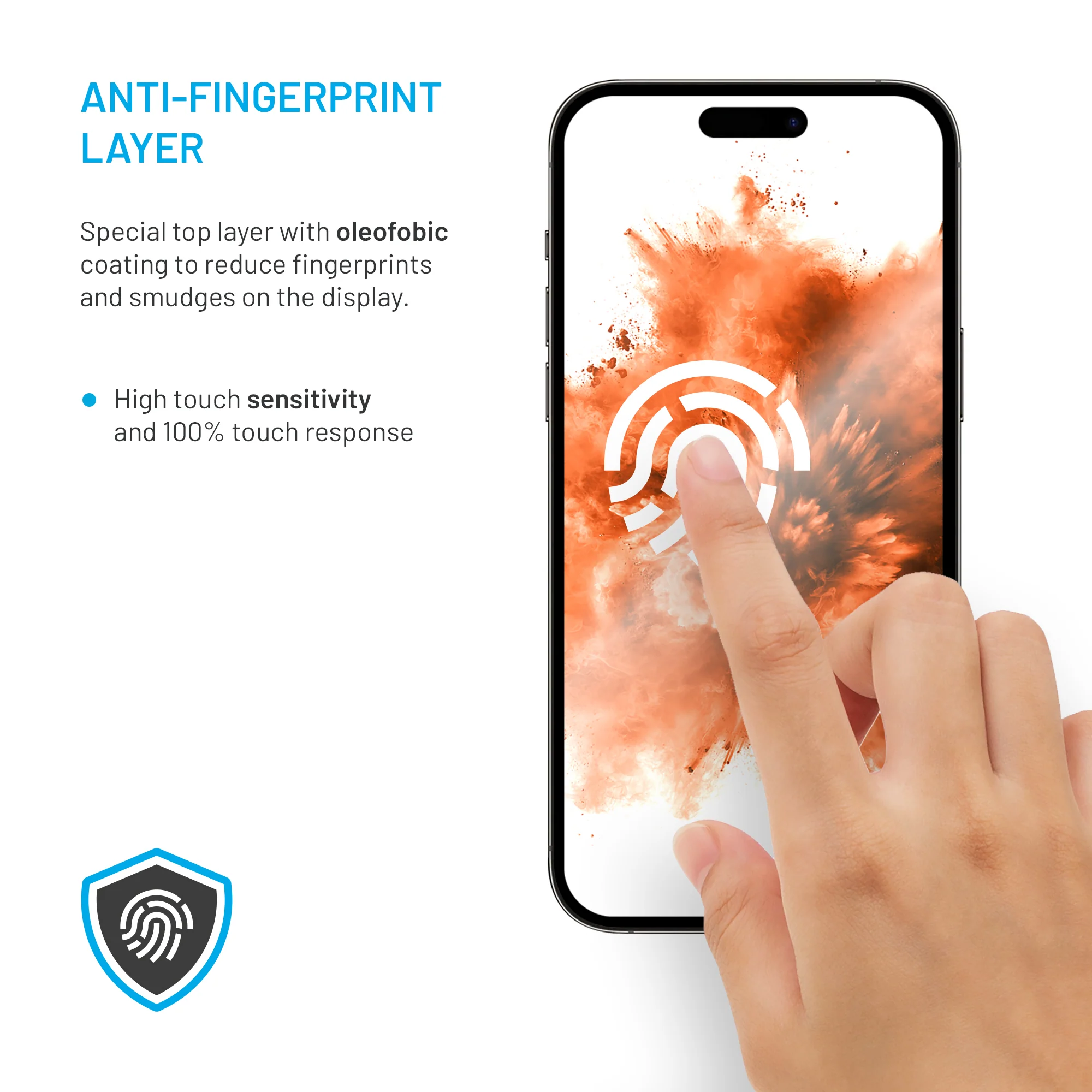 Fixed Screen protector | Apple | iPhone 18 Pro Max/17 Pro Max | Tempered Glass | Clear