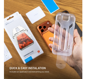 Fixed Screen protector | Apple | iPhone 18 Pro Max/17 Pro Max | Tempered Glass | Clear