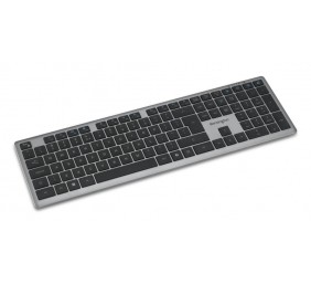 Kensington KB535 EQ Rechargeable Multi-Device Full Size Klaviatūra RF+BT, US, Space Grey