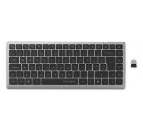 Kensington KB435 EQ Rechargeable Multi-Device Compact Klaviatūra RF+BT, US, Space Grey
