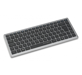 Kensington KB435 EQ Rechargeable Multi-Device Compact Klaviatūra RF+BT, US, Space Grey