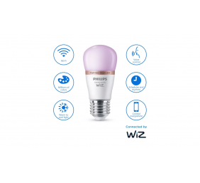 Philips Smart WFB 40W P45 922-65 RGB 1PF/6 | E27 | 4.9 W | Warm to cool white light | Bluetooth, Wi-Fi